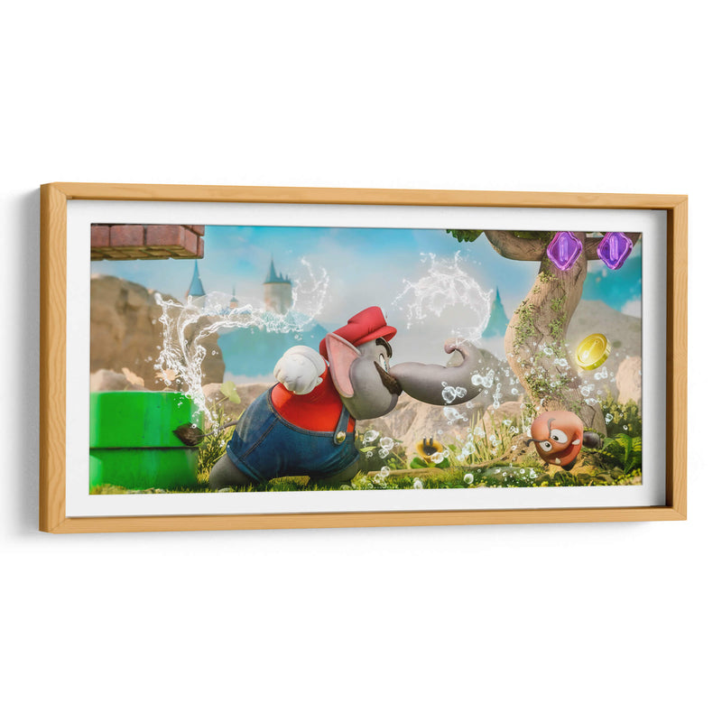 Mario Elefante - Yonatan Rodriguez | Cuadro decorativo de Canvas Lab