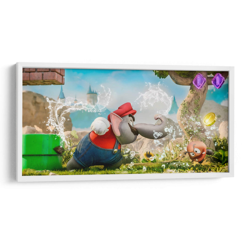 Mario Elefante - Yonatan Rodriguez | Cuadro decorativo de Canvas Lab