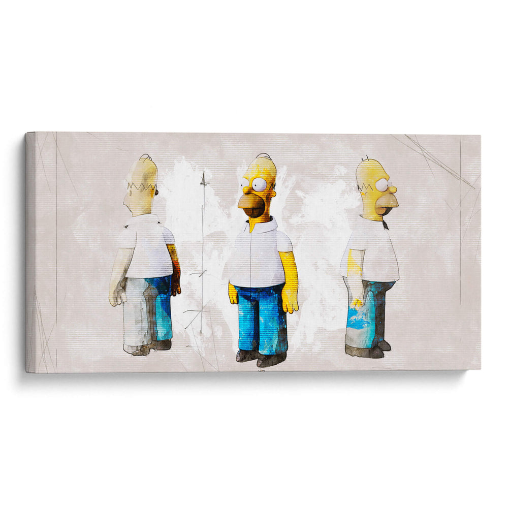 Homero-I - Yonatan Rodriguez | Cuadro decorativo de Canvas Lab