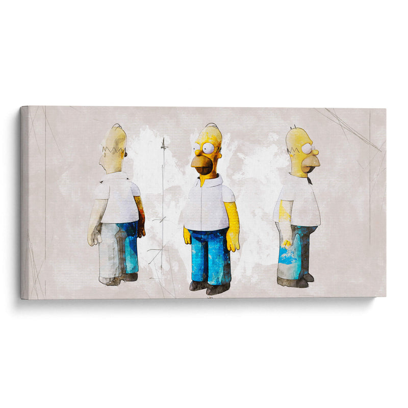 Homero-I - Yonatan Rodriguez | Cuadro decorativo de Canvas Lab