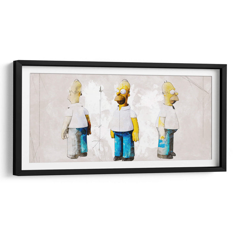 Homero-I - Yonatan Rodriguez | Cuadro decorativo de Canvas Lab