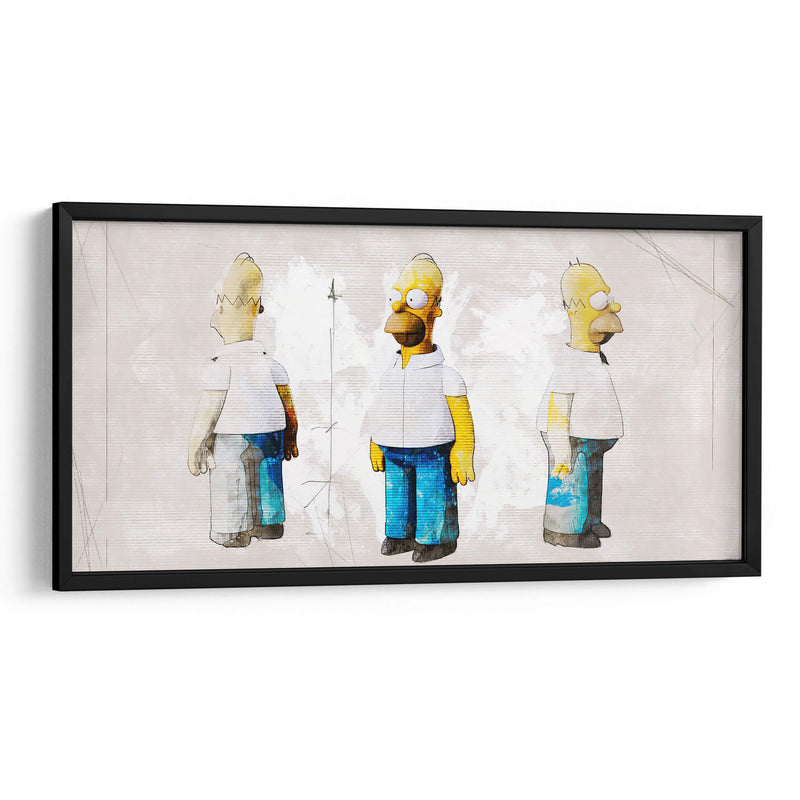 Homero-I - Yonatan Rodriguez | Cuadro decorativo de Canvas Lab