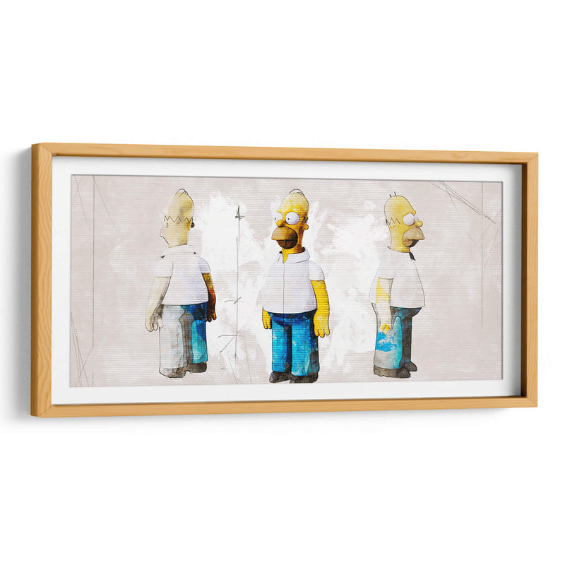 Homero-I - Yonatan Rodriguez | Cuadro decorativo de Canvas Lab