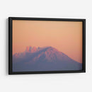 Popocatépetl humeante en un atardecer rosado - figastrophoto | Cuadro decorativo de Canvas Lab