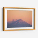 Popocatépetl humeante en un atardecer rosado - figastrophoto | Cuadro decorativo de Canvas Lab