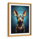 Mascotas: American Hairless Terrier arte abstracto Fusion Cromática - humberto110283 | Cuadro decorativo de Canvas Lab