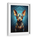 Mascotas: American Hairless Terrier arte abstracto Fusion Cromática - humberto110283 | Cuadro decorativo de Canvas Lab