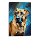 Retrato de Mascotas: Pastor de Anatolia arte abstracto Fusion Cromática - humberto110283 | Cuadro decorativo de Canvas Lab