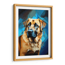 Retrato de Mascotas: Pastor de Anatolia arte abstracto Fusion Cromática - humberto110283 | Cuadro decorativo de Canvas Lab