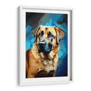 Retrato de Mascotas: Pastor de Anatolia arte abstracto Fusion Cromática - humberto110283 | Cuadro decorativo de Canvas Lab