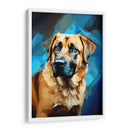 Retrato de Mascotas: Pastor de Anatolia arte abstracto Fusion Cromática - humberto110283 | Cuadro decorativo de Canvas Lab