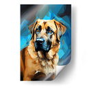 Retrato de Mascotas: Pastor de Anatolia arte abstracto Fusion Cromática - humberto110283 | Cuadro decorativo de Canvas Lab
