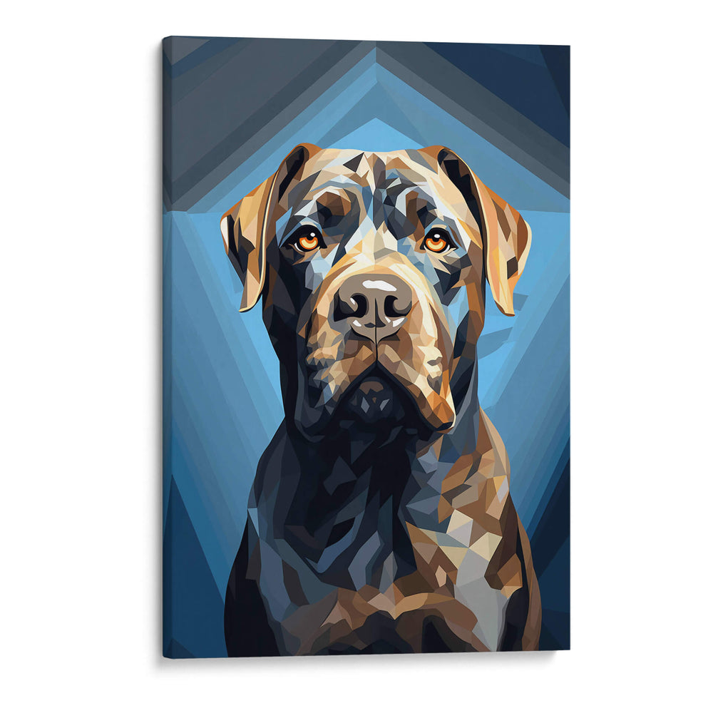 Retrato de Mascotas: Cane Corso arte abstracto Fusión Cromática - humberto110283 | Cuadro decorativo de Canvas Lab