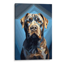 Retrato de Mascotas: Cane Corso arte abstracto Fusión Cromática - humberto110283 | Cuadro decorativo de Canvas Lab