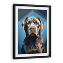 Retrato de Mascotas: Cane Corso arte abstracto Fusión Cromática - humberto110283 | Cuadro decorativo de Canvas Lab
