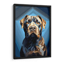 Retrato de Mascotas: Cane Corso arte abstracto Fusión Cromática - humberto110283 | Cuadro decorativo de Canvas Lab