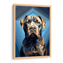 Retrato de Mascotas: Cane Corso arte abstracto Fusión Cromática - humberto110283 | Cuadro decorativo de Canvas Lab