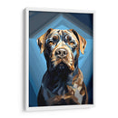 Retrato de Mascotas: Cane Corso arte abstracto Fusión Cromática - humberto110283 | Cuadro decorativo de Canvas Lab