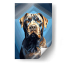 Retrato de Mascotas: Cane Corso arte abstracto Fusión Cromática - humberto110283 | Cuadro decorativo de Canvas Lab