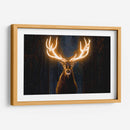 Ciervo-Cuernos Luminosos - El Warlock | Cuadro decorativo de Canvas Lab