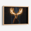 Ciervo-Cuernos Luminosos - El Warlock | Cuadro decorativo de Canvas Lab