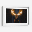 Ciervo-Cuernos Luminosos - El Warlock | Cuadro decorativo de Canvas Lab