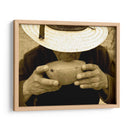 Tomando Pulque - Kro kro | Cuadro decorativo de Canvas Lab