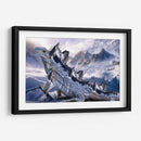 Dragon Mountain - El Warlock | Cuadro decorativo de Canvas Lab