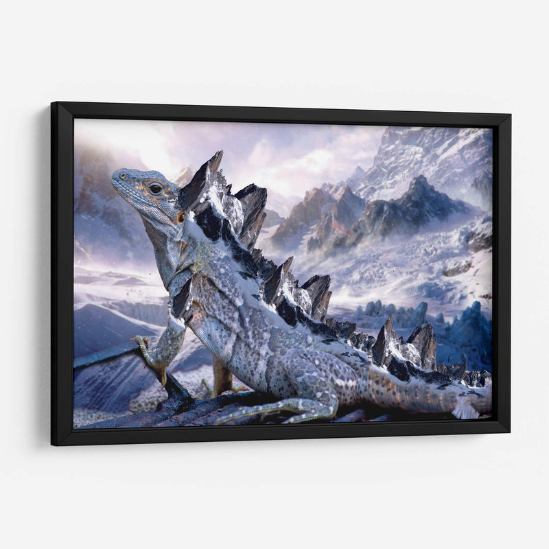 Dragon Mountain - El Warlock | Cuadro decorativo de Canvas Lab