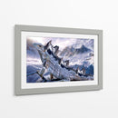 Dragon Mountain - El Warlock | Cuadro decorativo de Canvas Lab