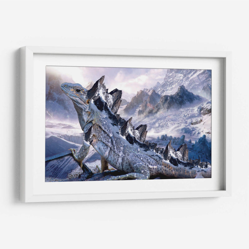 Dragon Mountain - El Warlock | Cuadro decorativo de Canvas Lab