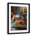 Leña y Tortilla - Kro kro | Cuadro decorativo de Canvas Lab