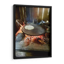 Leña y Tortilla - Kro kro | Cuadro decorativo de Canvas Lab