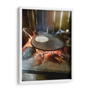 Leña y Tortilla - Kro kro | Cuadro decorativo de Canvas Lab