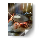 Leña y Tortilla - Kro kro | Cuadro decorativo de Canvas Lab