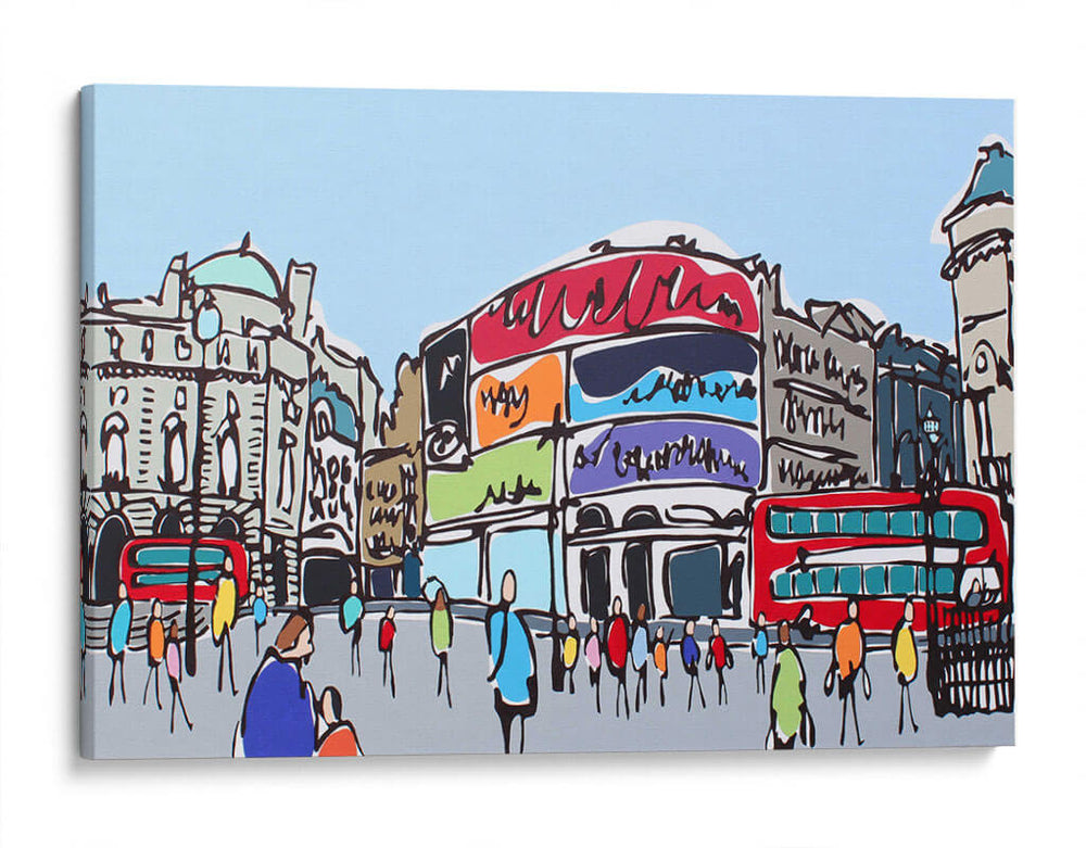 Piccadilly a color | Cuadro decorativo de Canvas Lab
