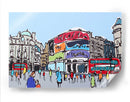 Piccadilly a color | Cuadro decorativo de Canvas Lab