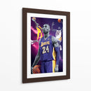 Kobe Bryant 2 - El Warlock | Cuadro decorativo de Canvas Lab