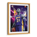 Kobe Bryant 2 - El Warlock | Cuadro decorativo de Canvas Lab