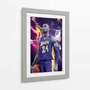 Kobe Bryant 2 - El Warlock | Cuadro decorativo de Canvas Lab