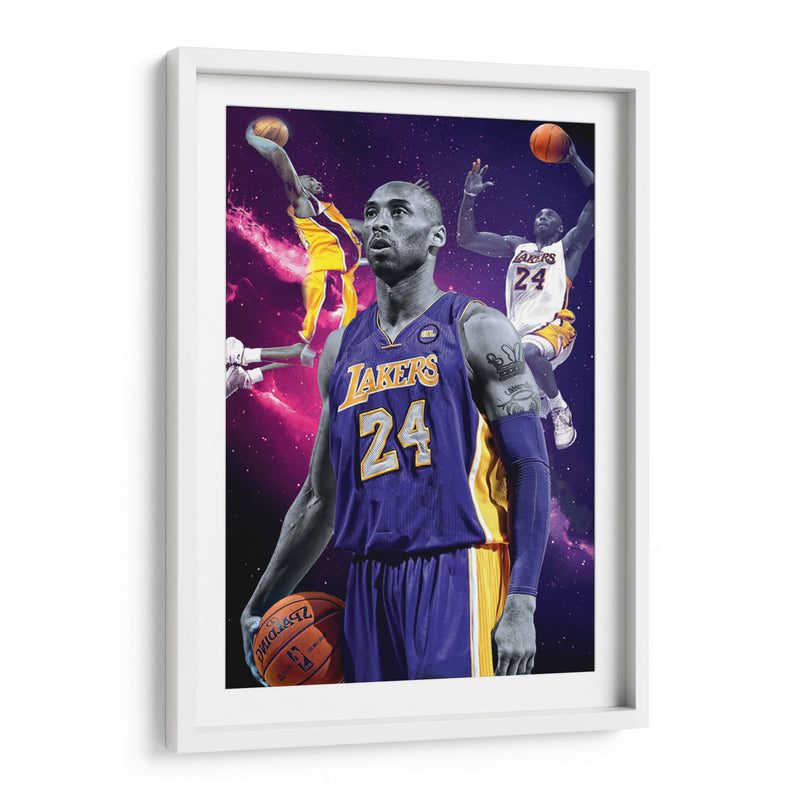 Kobe Bryant 2 - El Warlock | Cuadro decorativo de Canvas Lab