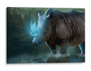 Rino-Crystal Magical-Horn - El Warlock | Cuadro decorativo de Canvas Lab