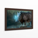 Rino-Crystal Magical-Horn - El Warlock | Cuadro decorativo de Canvas Lab