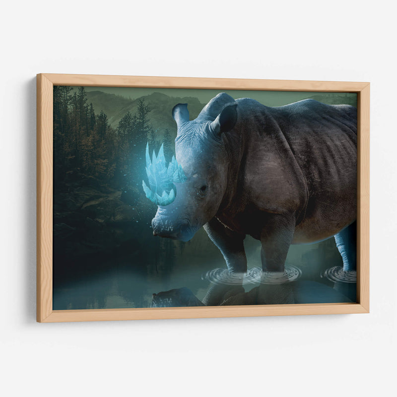 Rino-Crystal Magical-Horn - El Warlock | Cuadro decorativo de Canvas Lab