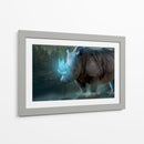 Rino-Crystal Magical-Horn - El Warlock | Cuadro decorativo de Canvas Lab