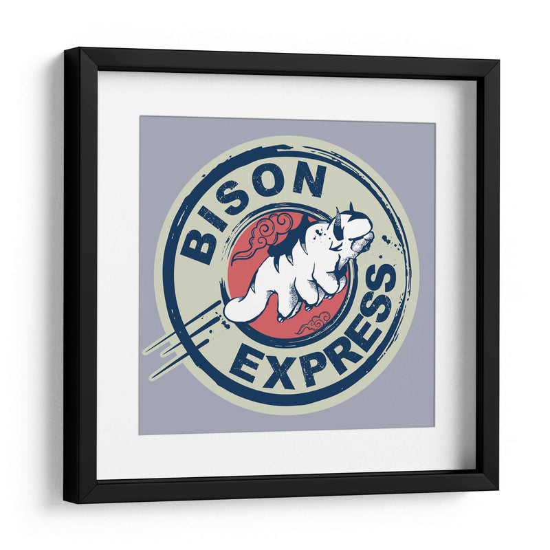 Bisonte Express - Roge I. Luis | Cuadro decorativo de Canvas Lab