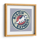 Bisonte Express - Roge I. Luis | Cuadro decorativo de Canvas Lab