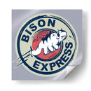 Bisonte Express - Roge I. Luis | Cuadro decorativo de Canvas Lab