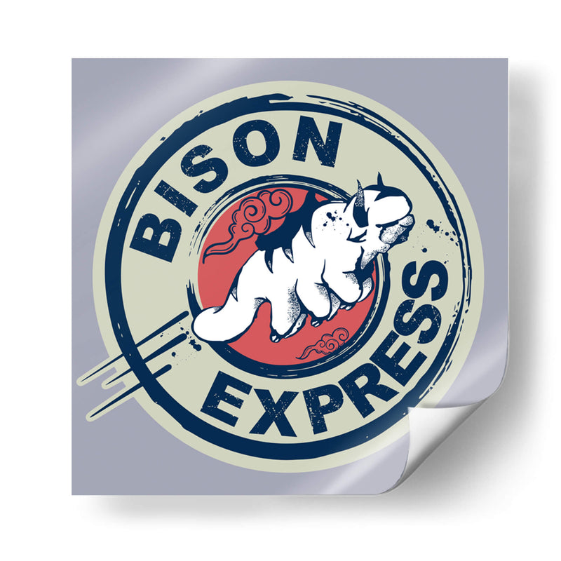 Bisonte Express - Roge I. Luis | Cuadro decorativo de Canvas Lab