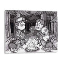 Arte conceptual de Gravity Falls - Valdovinos | Cuadro decorativo de Canvas Lab